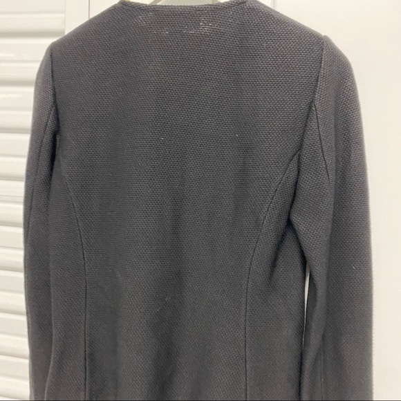 ST JOHN Black Honeycomb Wool Blend Blazer 🌵 4 - Picture 13 of 13